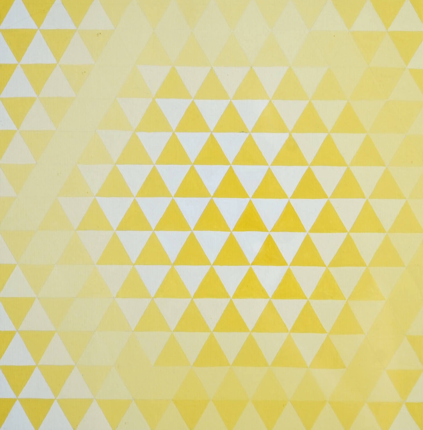 Peter Sedgley, 1930-2025, 'Yellow Gouache'